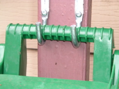 Green bin hanger detail